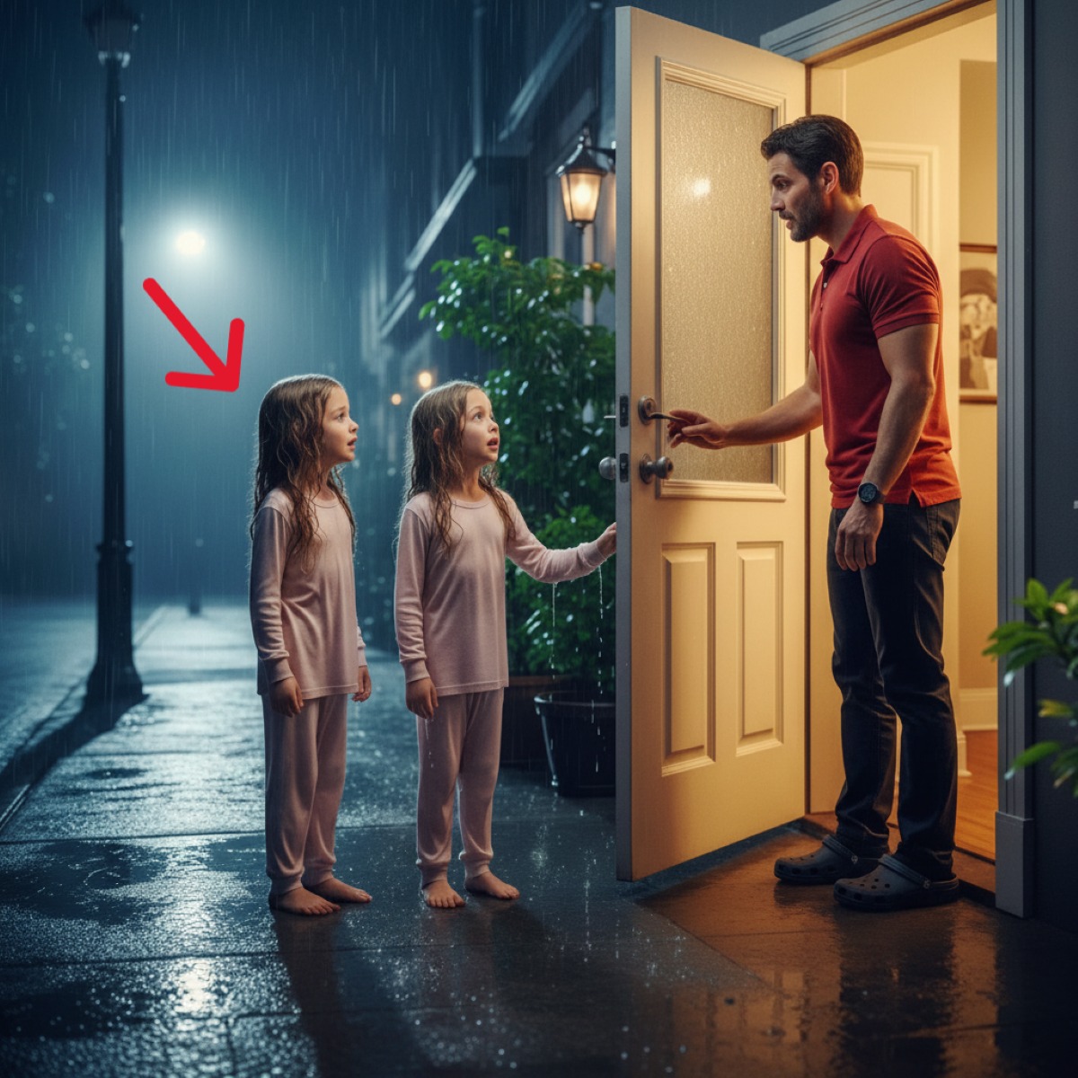 A kis ikerlányok kopogtak, és azt mondták: „Megbántották anyukánkat, kérlek, segítsetek!” Az egyedülálló apa mindenkit meglepett.