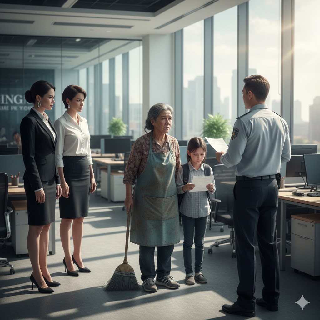 60 évesen egy multimilliomos egyszerű takarítónőnek adta ki magát… és így lelepleződött a cégében rejlő gonosz.