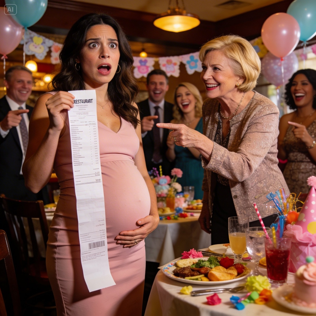 Anyukám kigúnyolt a babaváromon, amikor megérkeztem, adott egy hatalmas számlát, és azt mondta, hogy fizessem ki. Amikor a bulinak már majdnem vége volt, azt mondta: „Fizetd ki a számlát, most indulunk, érezd jól magad a bulin, ha ha” – és mindenki nevetve távozott, nem tudván, hogy mindvégig tudtam a tervéről. Otthon meglepetés várta, amikor megérkezett… és megdöbbent.