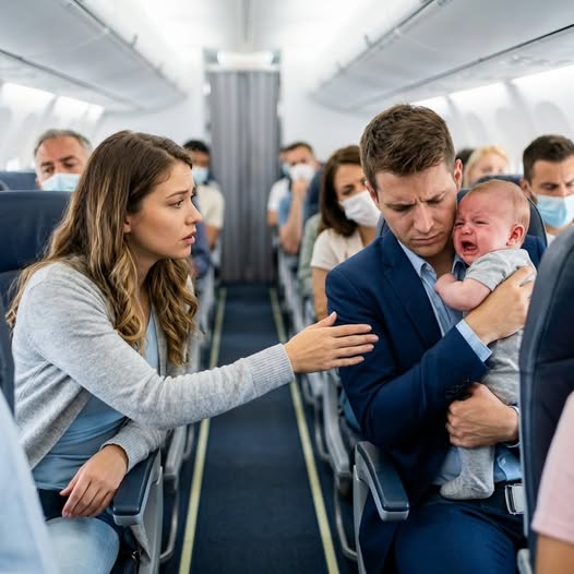 A milliomos babája már három órája sikoltozott, és senki sem tudta lenyugtatni. Amikor a turistaosztályról érkező „láthatatlan” lány átlépte a függönyt, a légiutas-kísérő megpróbálta eltávolítani… de amit ez a fiatal nő tett, az első osztályú utasok szóhoz sem jutottak, és felejthetetlen életleckét ad majd. 🥺✈️❤️