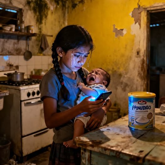 Egy 12 éves kislány kölcsönkért a nagynénjétől, hogy tejet vegyen a kisöccsének… de véletlenül az üzenet egy milliomos telefonján kötött ki.