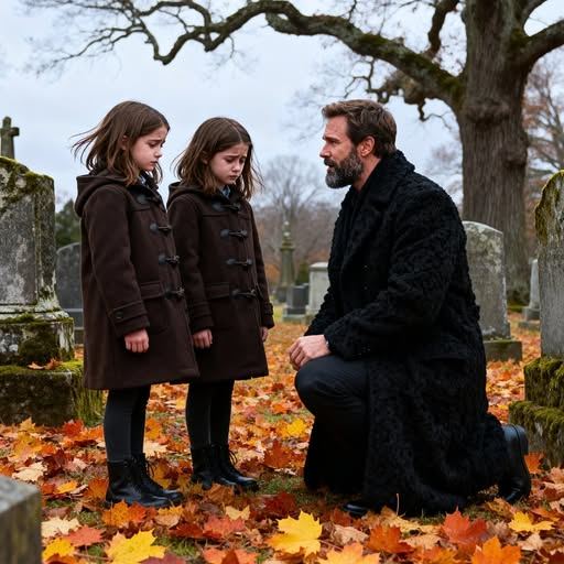 Egy milliomos két ikerlányt talál imádkozni fia sírjánál. Amikor elmondják neki, miért vannak ott, könnyekben tör ki… 💔😭