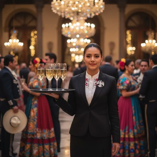 Meghívták, hogy pincérnőként dolgozzon az öregdiáktalálkozón – de mindenki megdöbbent, amikor a szálloda tulajdonosa letérdelt a „pincérnő” elé.