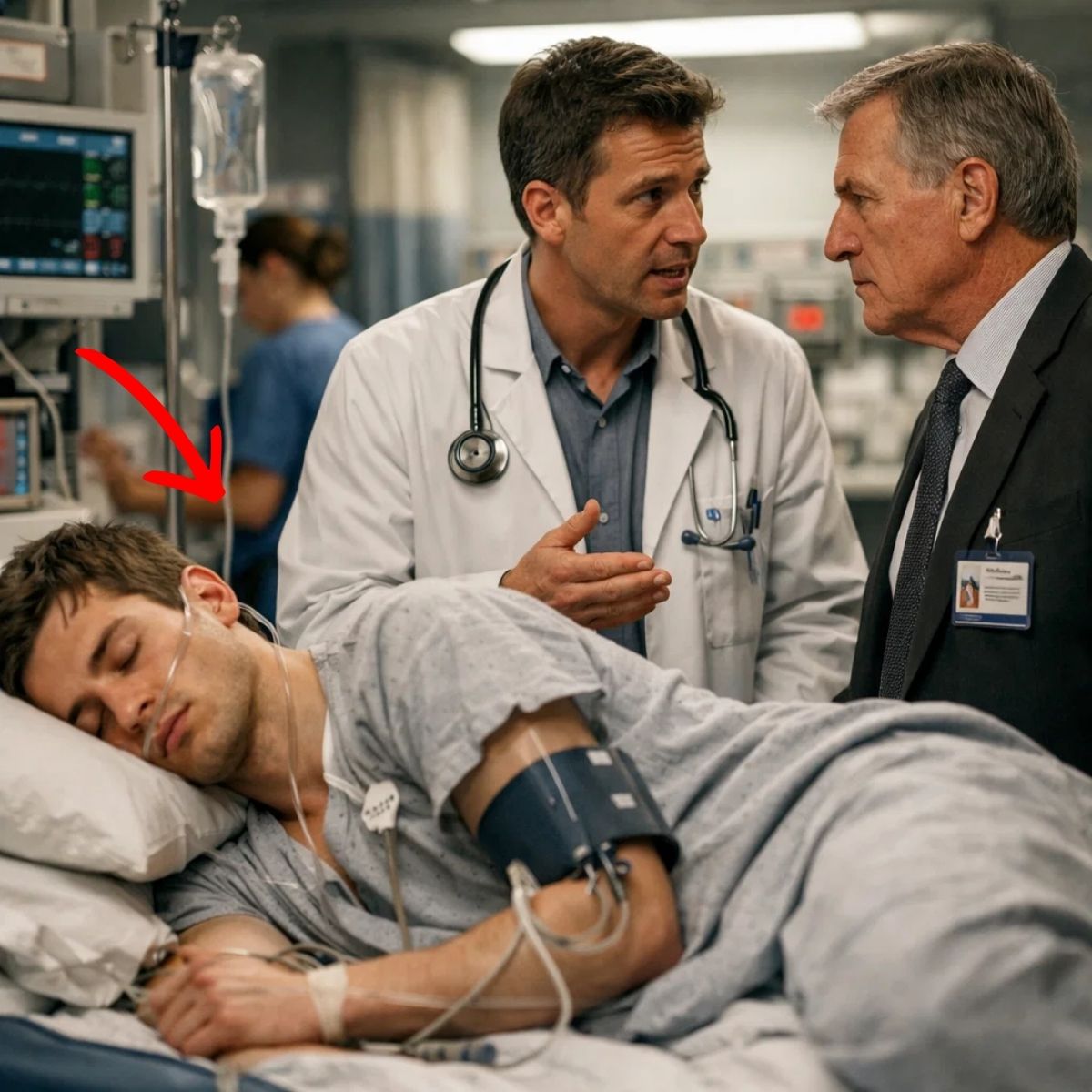 A fiam hívott a kórházból. Amikor megérkeztem, az orvos azt mondta: „Sebészeti osztályfőnök… ez a te fiad?”