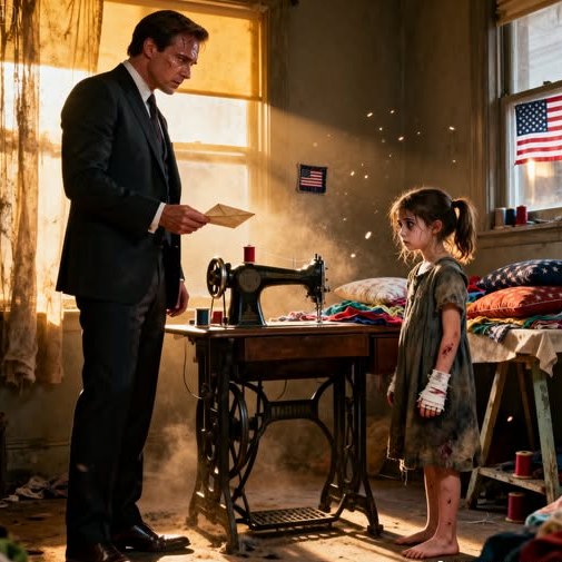 Háromhavi lakbért jöttem behajtani, de amikor azt suttogta: „Azt hittem, nem jössz vissza”, rájöttem, hogy az adósság sosem pénz volt – az a nap volt, amikor egy varrógépes kislány csendben elkezdett egy összetört férfiból apát varrni.