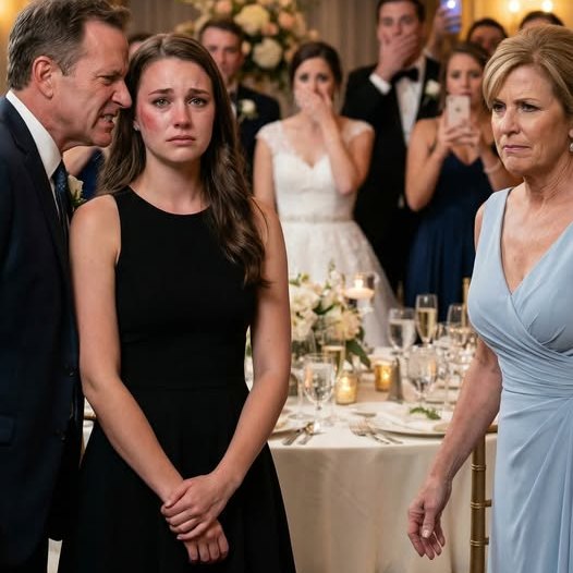 A féltestvérem esküvőjén nyugodt voltam, amikor apám odahajolt, és felszisszent: “Add ide a kulcsokat. És írd alá a házat – még ma.” A mostohaanyám úgy mosolygott, mintha pohárköszöntő lenne. – Ne hozz minket zavarba – suttogta mérgező édességgel. nevettem. “Nem”.