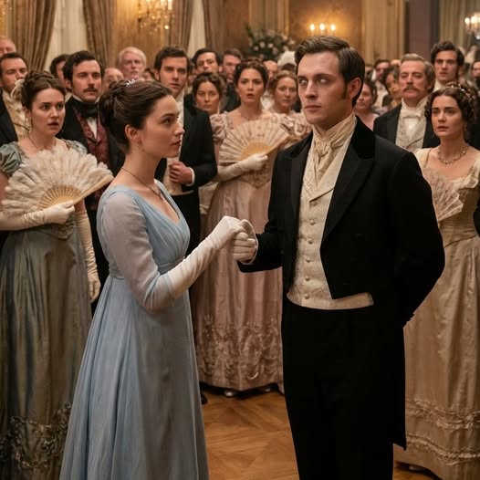 Gúnyolódtak a hercegen, aki nem látott… de amikor táncolni kérte, mindenki lesütötte a tekintetét.