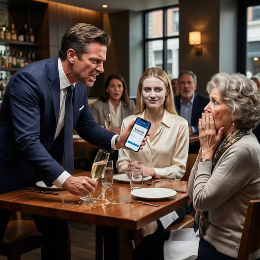 Az anyák napjának csendesnek kellett volna lennie… egészen addig, amíg a milliomos fiam le nem tette a pezsgőjét, és rám nem meredt. „Anya” – mondta erőltetett hangon –, „miért küld neked a feleségem tízezer dollárt minden hónapban?”