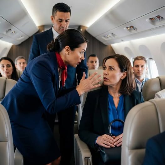 Elnézést, kisasszony. Ez nem azoknak szól, akik állami segítséget kapnak. Az első osztály csak azoknak szól, akik ténylegesen meg tudják fizetni.