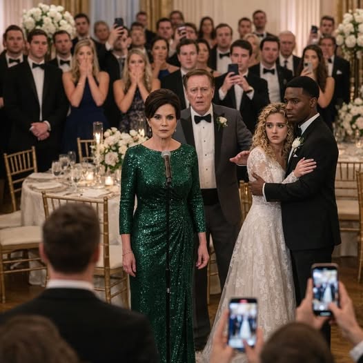 Egyedül neveltem fel a lányomat, és az esküvőjén gazdag apósa megpróbált megalázni 300 vendég előtt, mígnem nyugodtan felálltam, és megkérdeztem tőle: “Tudod, ki vagyok?” és Néztem, ahogy a bálterem elcsendesedik a kristálycsillárok alatt