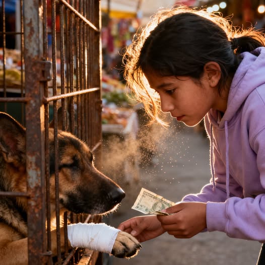 A lány minden megtakarítását kiürítette, hogy megvegye a súlyosan megsérült kutyát, olyan olcsón, hogy senki sem vette a fáradságot, hogy megnézze…