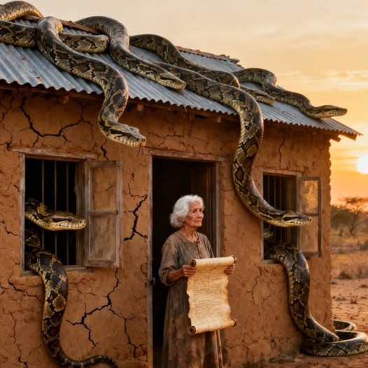 A szegény özvegy 10 pesóért vett egy tanyát – Megdermedt, amikor látta, hogy a ház tele van kígyókkal.