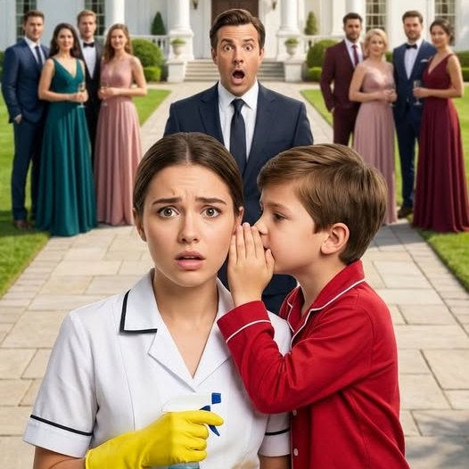 „Aki a fiamat beszélni fogja, engem vesz feleségül” – esküdött a milliomos. Két év teljes hallgatás után egy egyszerű takarító alkalmazott kereste fel a fiút, és ami ezután történt, mindenkit megbénított.