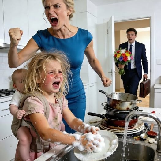 Édesanyjuk halála után két fiatal nővér azon kapta magát, hogy a mostohaanyjuk által támasztott szigorú szabályok szerint élt – büntetésből ötven edényt kellett kézzel súrolni – egészen addig a napig, amíg milliárdos apjuk fel nem tárta az igazságot…