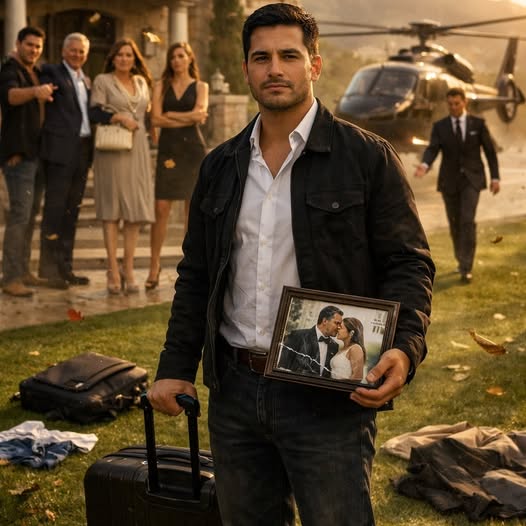 NEM TUDTAK, HOGY EGY HELIKOPTER JÖN FEL, ÉS A FELESÉGEM CSALÁDJA MEGISMERTE A HÁZBÓL, MERT SZEGÉNY VAGYOK.