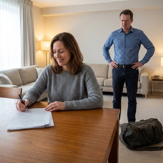 A férjem felhívott, miközben a munkába temetkeztem, és mondott valamit, ami nem tűnt valóságosnak. „Most örököltem milliókat. Pakold össze a bőröndödet. Menj el a házamból még ma.” Mire beléptem az ajtón, a válási papírok már vártak. Lassan elolvastam minden oldalt, habozás nélkül aláírtam, letettem a tollat, és elmosolyodtam. „Sok szerencsét. Szükséged lesz rá.”