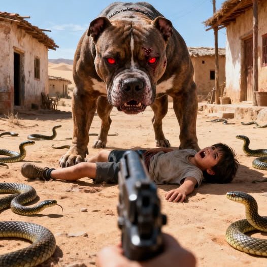 A FEGYVEREM A KUTYA FEJÉRE IRÁNYÍTOM, AMI A FIAMON VOLT… ÉS ABBAN A MÁSODPERCBEN FELFEDEZTEM A SZÖRNYET, AMI VALÓJÁBAN VOLTAM.