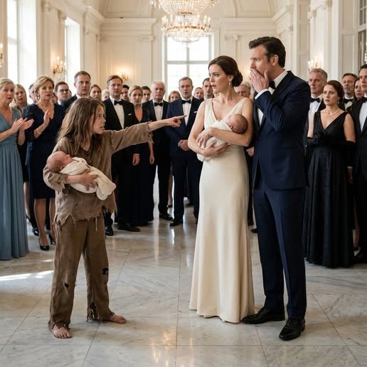 Egy kolduslány dühös sikolya átszakította egy milliomos ünneplését – és megdöbbentette a világot.