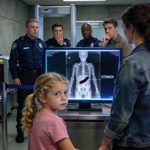 A tízéves lányom úgy ment át a repülőtéri biztonsági ellenőrzésen, mint bármelyik másik gyerek – amíg a szkenner fel nem sikoltott, egy TSA-ügynök elsápadt a képernyőnél, és valaki azt suttogta: „Hívd a repülőtéri rendőrséget. Most.” Ekkor tudtam, hogy semmi sem lesz többé normális…