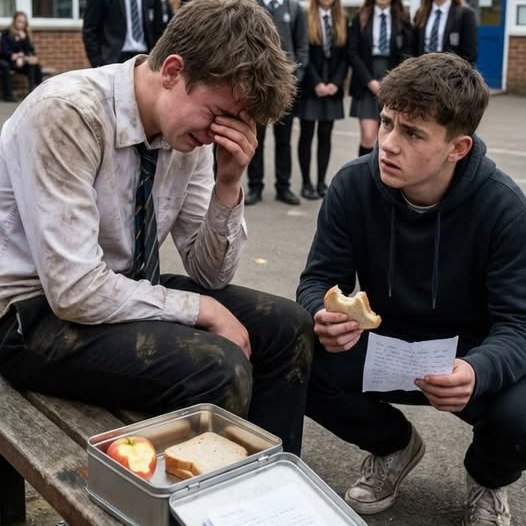 Régen elloptam a szegény gyerek ebédjét, hogy megehessem… amíg el nem olvastam az anyja üzenetét, és a lelkem darabokra tört.