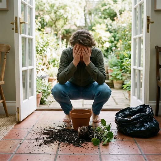 A férjem meghalt, mert megcsúszott a házban. Öt évvel később, amikor a virágcserép – az egyetlen emlékem, ami megmaradt róla – eltört, amit a marék földben találtam, sikítanom kellett. A földre estem, és azonnal hívtam a rendőrséget…