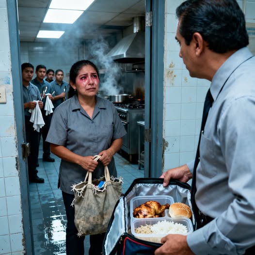 Hazaviszem a maradékot a gyerekeimnek, de a vezető meglepett azzal, amit tett.