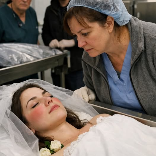 Egy menyasszony meghalt az esküvőjén, és a testét a kórház halottasházába vitték… De a boncmestersegéd valami furcsát vett észre: a lány arca rózsás volt, mintha élne, és mintha a szíve is dobogna. Ami ezután történt, mindenkit megrémített…