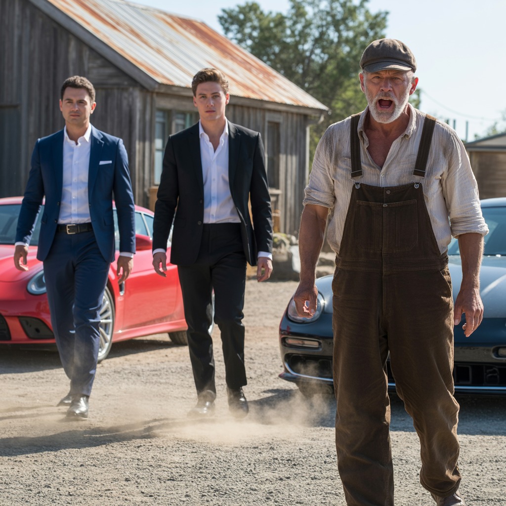 Szegény szerelő etette a hajléktalan ikreket.Tizenöt évvel később két Ferrari állt meg a műhelyében.