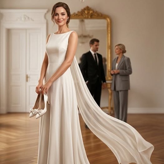 Miközben a tükör előtt próbálgattam az esküvői cipőmet, meghallottam, ahogy a leendő anyósom suttog: „Biztos vagy benne, hogy nem gyanít semmit? El akarjuk venni a lakását és a pénzét. Aztán elküldjük egy elmegyógyintézetbe.” Ledermedtem, egy szót sem tudtam szólni. Aztán… elmosolyodtam.