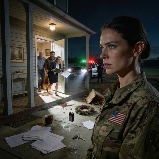 Amikor apám abbahagyta a karácsonyi meghívásokat, vettem egy saját ranchot, és békének neveztem. Aztán megjelent a bátyámmal és egy ingatlanügynökkel, betörtek a házamba, és megpróbálta eladni a földemet, mintha az övék lenne. Azt hitték, egyedül vagyok, és beadják a derekukat. Nem tudták, hogy a biztonsági kameráim rögzítik őt, a JAG ügyvédem gyorshívón volt, és a seriff már úton volt.