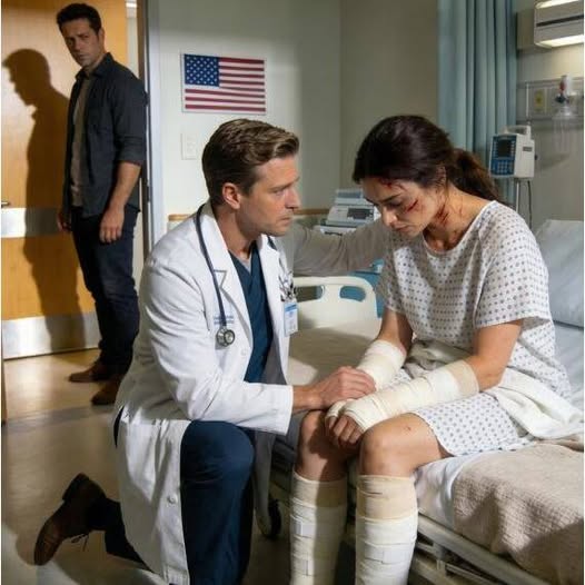 A férjem mindennap irányított és bántalmazott. Egyik nap elájultam. Kórházba vitt, és tökéletes jelenetet rendezett: „Leesett a lépcsőn.” De nem számított arra, hogy az orvos olyan jeleket fog észrevenni, amelyeket csak egy képzett ember ismer fel. Nem kérdezett tőlem semmit – egyenesen ránézett, és hívta a biztonságiakat: „Zárd be az ajtót. Hívd a rendőrséget!”