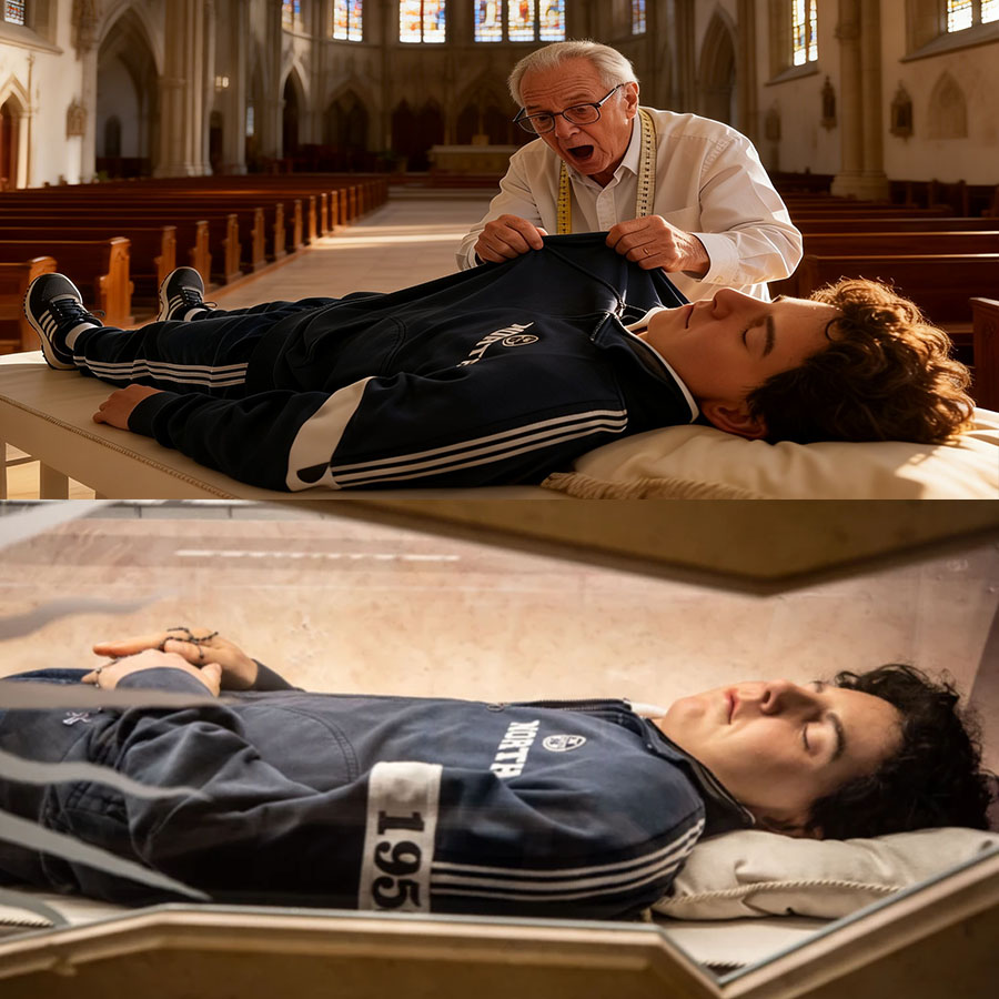 Carlo Acutist a sírjában díszítő ruházat ELREJT valamit, aminek NEM VALÓJÁN LÉTEZNIE kellene – a mögötte rejlő megdöbbentő igazságot… Renato Ferry vagyok.