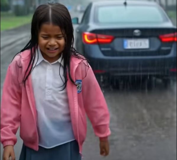 A GONOSSZON VAN HATÁRA, ÉS MA ÁTÉPTE! ⛈️💔 Semmi sem alacsonyabb annál, mint tehetetlenül hagyni egy lányt a viharban, miközben gúnyolódsz vele.