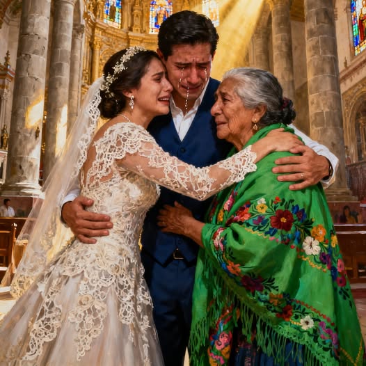 Épp elbújtam volna a fiam esküvőjén a régi ruhám miatt… míg a menyem meg nem látta a zöld ruhát, és minden másodpercek alatt megváltozott.