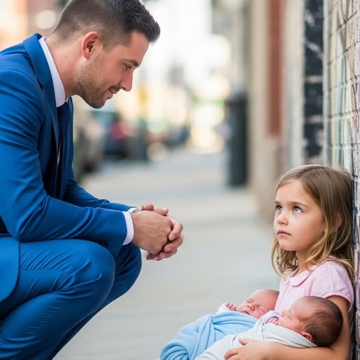 Szegény lány hármas ikrekre bukkan, nem sejtve, hogy egy milliomos elveszett gyermekei…