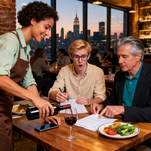 Apám, akivel nem vagyok rokon, besétált az austini éttermembe, mintha az övé lenne, leült a legjobb asztalomhoz, és azt mondta: “Ma este 15%-ot adsz a bátyádnak.” Aztán azzal fenyegetőzött, hogy felhívja a gazdámat, és „nagyon bonyolulttá teszi az életét”. nem sikoltottam. Feltöltöttem nekik bort, elmosolyodtam és azt mondtam: “Rendben… de a könyvelőmnek szüksége van erre a jegyzőkönyvre.”