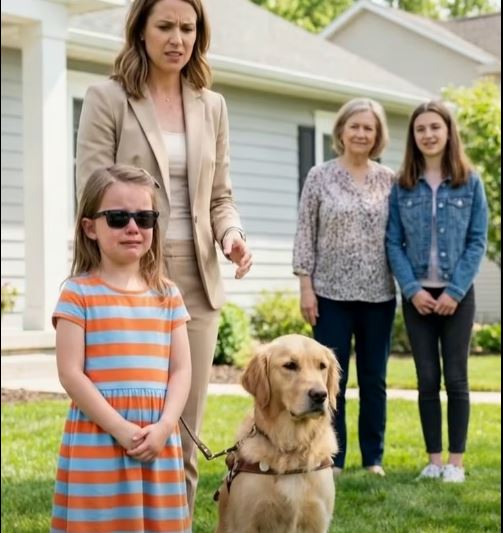 Amikor a vak lányom felhívott és azt suttogta: „Anya… Scout elment”, azt hittem, hiba volt. Nem volt az. A saját családom eladta a vakvezető kutyáját tabletpénzért, és igazságosnak nevezte…