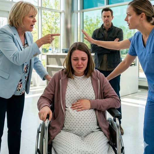 Már a fájások alatt remegtem, amikor az anyósom berontott a váróterembe, és elkezdett kiabálni: „Csak színlel! Csak figyelmet akar!” A férjem megpróbálta megnyugtatni, majd felém fordult, és azt súgta: „Csak ne törődj vele.”