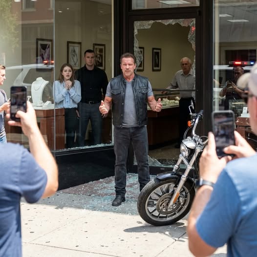 Kedden este 6:41-kor motorral nekimentem egy ékszerboltnak. Az emberek sikítottak, valaki felkiáltott: „Kirabolja a helyet!”, én pedig felemeltem a kezem, és azt mondtam: „Segítséget kért.” De ezt a részt senki sem hallotta.