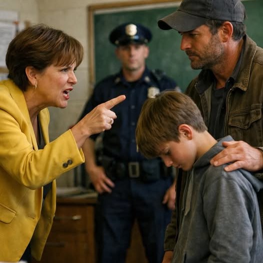 Egy tanárnő az egész osztály előtt lopással vádolt meg egy diákot, és pénzt követelt, hogy „csendesen rendezzék a dolgokat”… de nem tudta, hogy az apa ezredes.