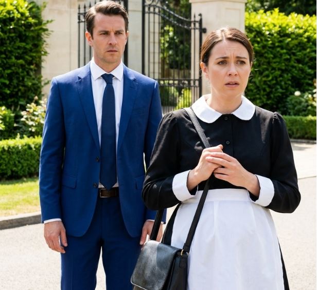 Az özvegy milliomos követte terhes alkalmazottját… és felfedezte, hogy az ajtaja mögött rejlő titok visszahozhatja az életbe.