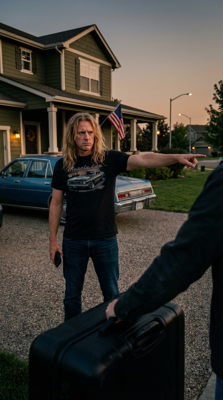 “Leave the key — and don’t come back,” my father said at dinner. My mother just stared and nodded. “This house was never yours.” My sister handed me a suitcase—already packed. They erased me room by room… until the bank called me and then… everything collapsed.