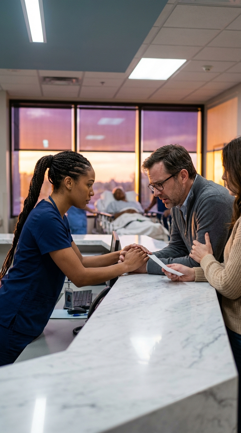 A nővérem azt mondta a szüleimnek, hogy „kimaradtam” az orvosi egyetemről – egy hazugság, ami öt évre kitörölte az életemet –, így amikor hajnal előtt bevitték a sürgősségire, és apám ráförmedt: „Hívjátok ide a főorvost!”, nem vitatkoztam; lebonyolítottam egy hívást, felvettem a műtősruhámat, és néztem, ahogy a főnővér felolvassa a beérkező betegtájékoztatót, furcsán mozdulatlanná dermed, és lehalkítja a hangját, mintha maga a kórház ismert volna fel egy nevet, amit ma este nem lett volna szabad látnia.