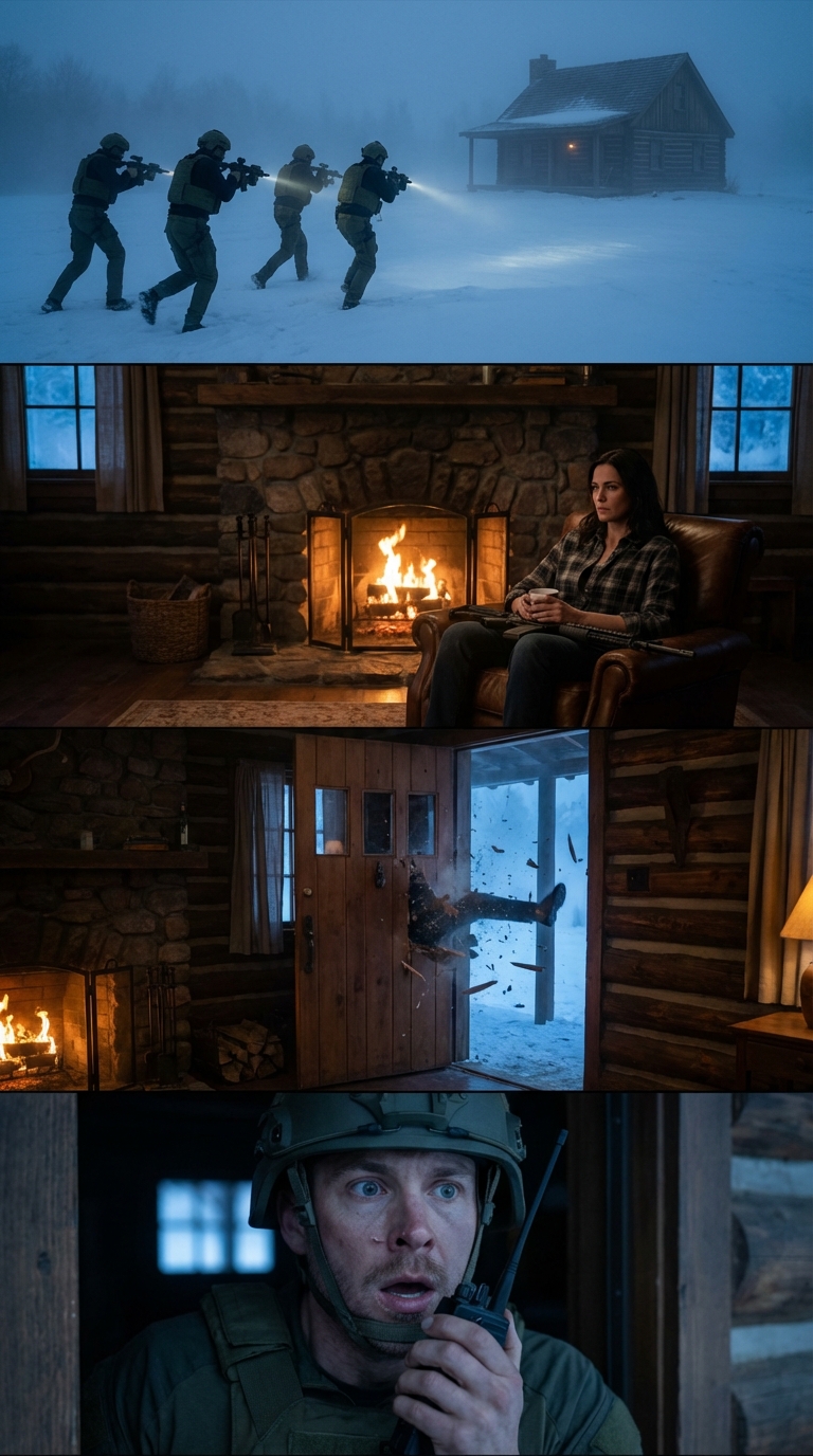 Az unokatestvérem haszontalan „zsírmajomnak” nevezett, és fegyveres embereket küldött, hogy kihúzzanak a hegyi kunyhóból. A nagymamám otthagyott, és azt mondta nekik: „Nem érdekel, ha megsérül” – de abban a pillanatban, amikor a vezetőjük belerúgott az ajtómba, meglátta a kis sasfoltot a szívemen, és elsápadt, az egész éjszaka egy olyan leszámolássá vált, amire a családom soha nem volt felkészülve.