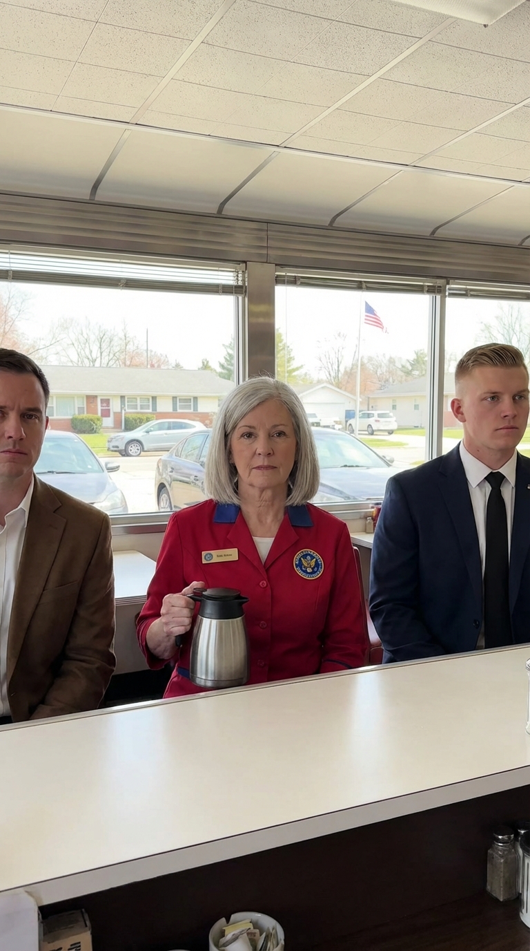 „A gyerekeim kiraboltak, és 60 évesen pincérnőként dolgoztam. Minden nap megosztottam az ebédemet egy reszkető öregemberrel. Egyik nap a fiam belépett, és nevetve mondta a »vesztesésemen«: »Szánalmasan nézel ki.« Hirtelen négy testőr rontott be, az öregember felállt, a fiamra mutatott, és mondott valamit, amit senki sem tudott elképzelni! Minden megváltozott!”