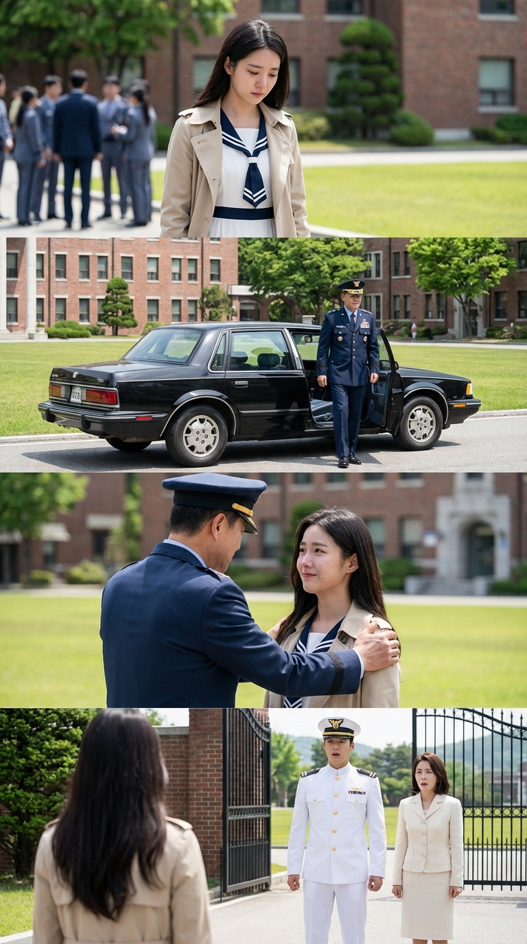 „Asszonyom, ön nincs a listán” – mondta az őr, miközben a bátyám nevetett, a szüleim pedig elsétáltak mellettem a haditengerészeti ünnepségen – de amikor egy fekete kormányzati szedán megállt a kapunál, és egy négycsillagos tábornok egyenesen rám nézett, és azt mondta: „Tessék, Hayes admirális!”, a család, amely éveken át felmagasztalt újságkihordónak nevezett, elfelejtette, hogyan kell lélegezni.