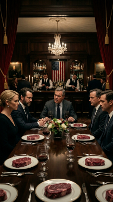 A férjem rám nézett és azt mondta: „Még nem tettem hozzá semmit” – még akkor is, amikor a barátaival felvágták a wagyu steakjüket. Ott ültem érintetlenül a terítékkel. A mellette ülő nő elmosolyodott: „Mindig rendelhetsz valamit mindjárt.” Én csak elmosolyodtam, ránéztem és azt mondtam… – Hírek