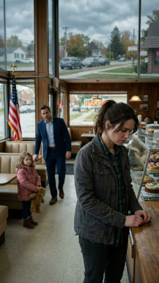 Egy anyuka és kislánya kínos pillanatot éltek át egy pékségben – de a sarokban álló csendes férfi mindent észrevett… – Hírek