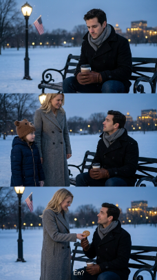 „Hé, uram! Ha egyedül ül, üljön mellém és anyukám mellé” – mondta a kisfiú a padon ülő férfinak – és valami megváltozott. – Hírek