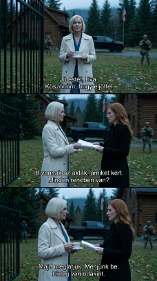 Miközben a hegyi faházban pihentem, a menyem hajnali 5-kor költöztető brigádot hozott, és azt mondta: „Anya, kérlek, költözz el, ez a hely az enyém.” Lassan belekortyoltam a teába, elmosolyodtam, majd azt mondtam az őrnek: „Csak engedd be őket. Úgyis megtudják, mit készítettem elő tegnap óta.” – Hírek